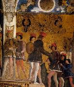 The Court of Gonzaga, Andrea Mantegna